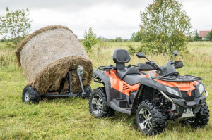 ATV-UTV Prikolica za bale sena, vučni alat