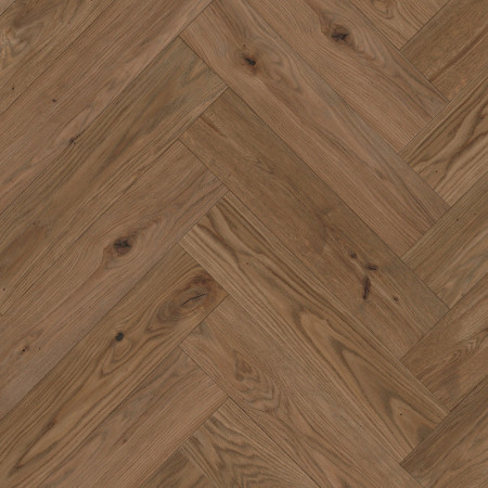 Herringbone Parquet Oak Rustic - Cloud 4V