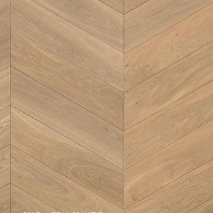 Chevron parquet oak Sand Cardiff varnish