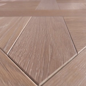 Engineered Bordeaux panel - oak oiled white beveled