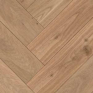 Herringbone Parquet Oak Rusitc - Sand 4V