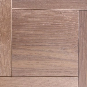 Engineered Bordeaux panel - oak oiled white details