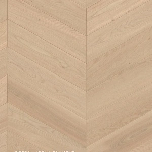 chevron massive oak natural parquet 60 sierra London 4v