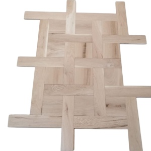Classic Basket Weave oak flooring rustic