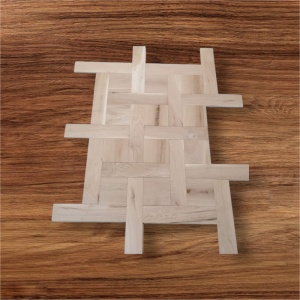 Classic Basket Weave oak flooring rustic oxford