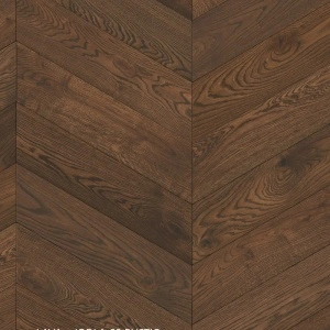 Engineered Chevron oak Lava Plymouth wax-oil