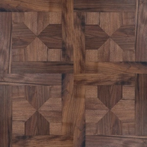 Solid London panel parquet - walnut prime
