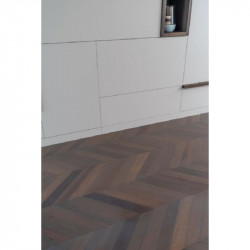 Chevron smoked oak ABC 90/15mm oil