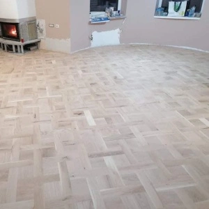 Classic Basket Weave oak flooring rustic unfonished