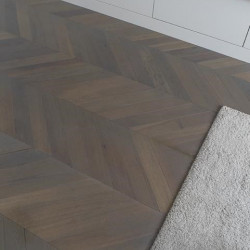 Chevron smoked oak ABC 90/15mm eaw