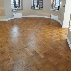 Classic Basket Weave oak flooring rustic kapora