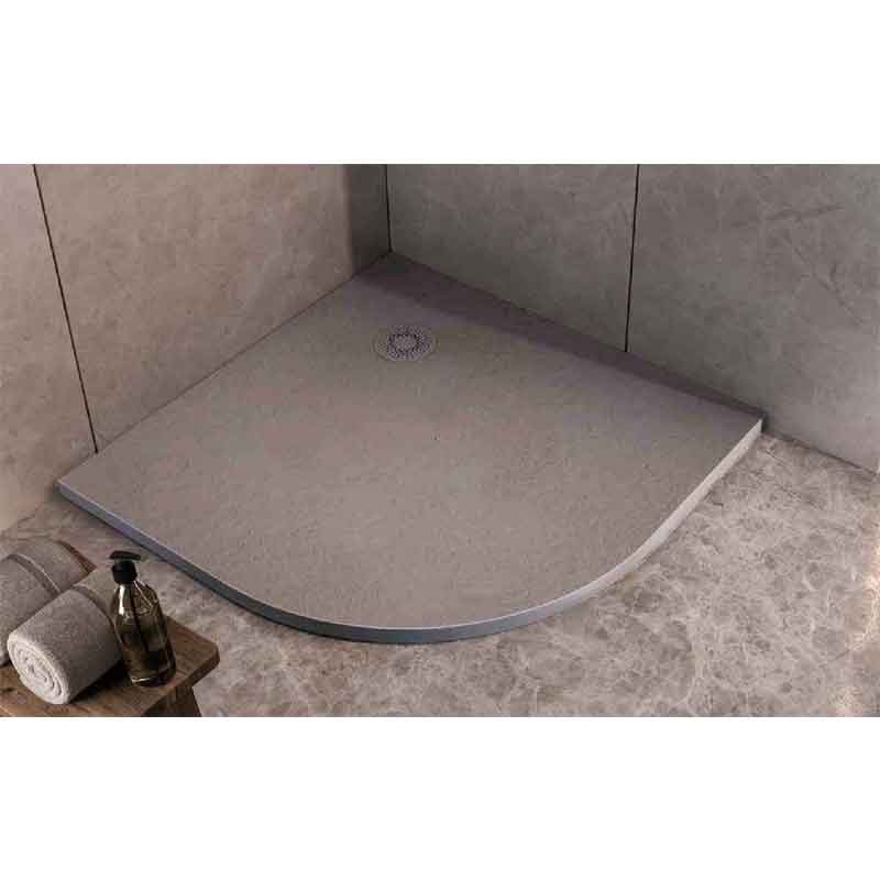 Cadiță de duș Kolpasan, Hopp R, semirotundă, 90x90 cm, manhattan - 1 | YEO