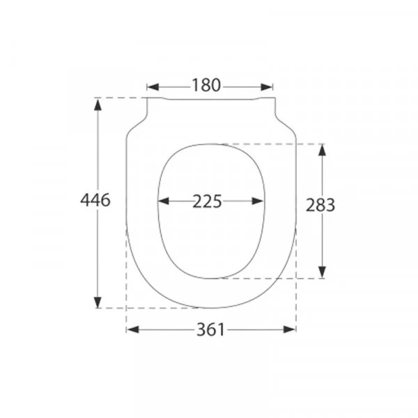 Capac vas WC Villeroy & Boch, Subway 3.0, antibac, soft close, quick release, alb, 8M42S1T1 - 3 | YEO