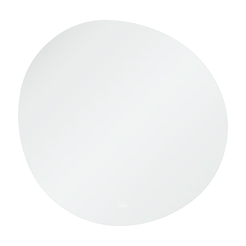 Oglinda asimetrică, Villeroy & Boch, Antao, cu iluminare LED, 90 cm