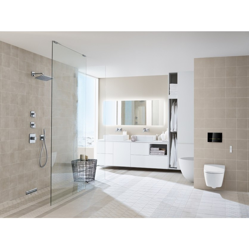 Rigola pentru dus Geberit, Duofix, cu rama de montaj, H 130 cm - 2 | YEO