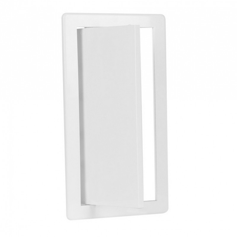 Ușiță de vizitare, Haco, ASA-PVC, fără închizător, 15x30 cm, alb la ...
