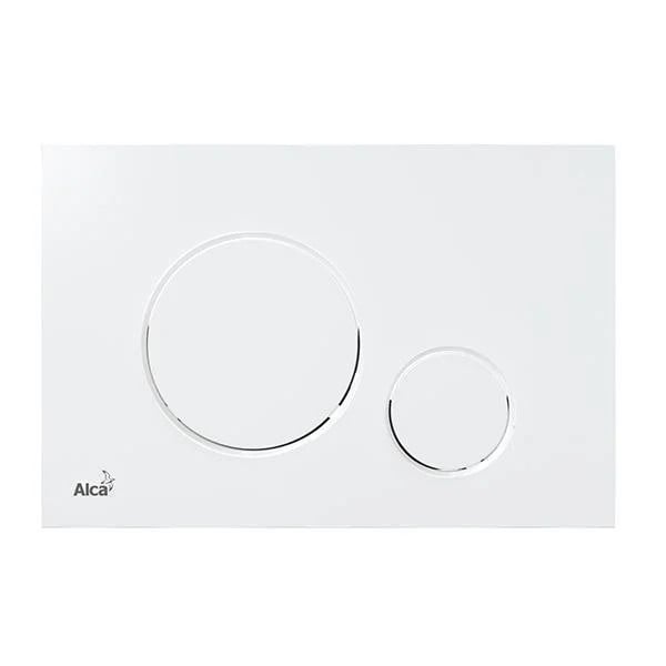 Set complet vas WC suspendat Fluminia, Clementina, Alb, cu rezervor Alca si clapeta alba - 3 | YEO