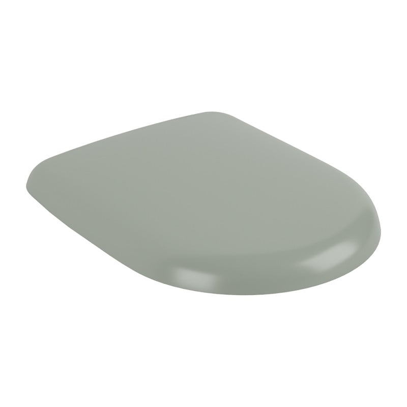 Capac WC, Villeroy & Boch, Antao, cu soft close si quick release, verde mat