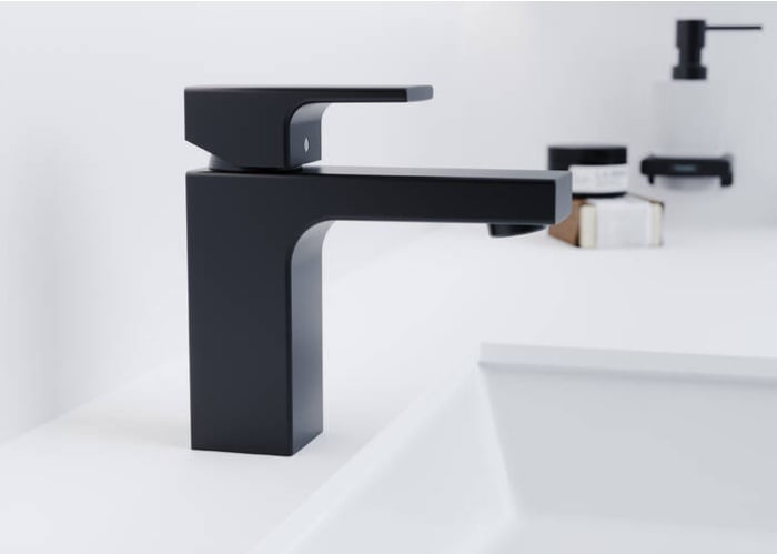 Baterie lavoar, Hansgrohe, Vernis Shape, negru mat - 3 | YEO