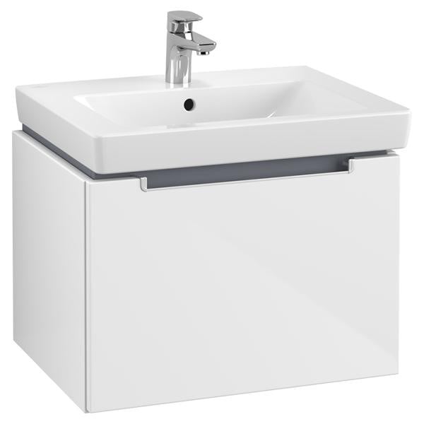 Mobilier suspendat Villeroy & Boch, Subway 2.0, pentru lavoare incastrabile, 58,7 x 45,4 cm, alb lucios_24