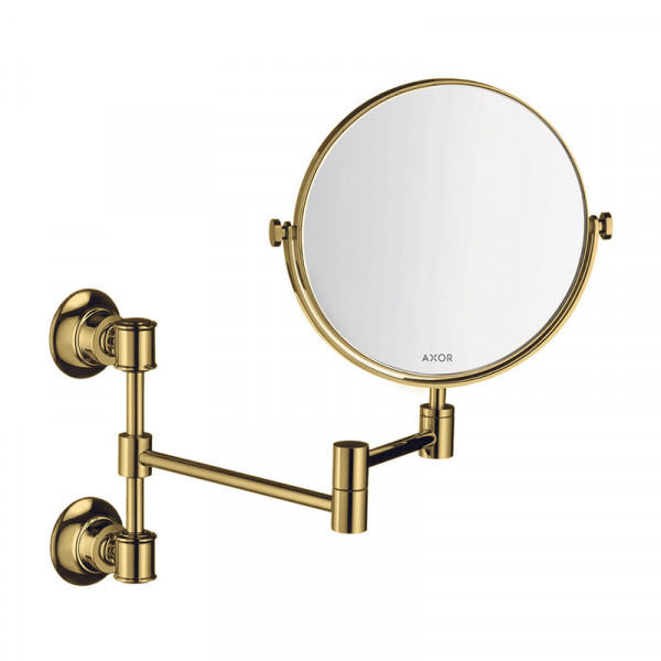 Oglindă cosmetică, Axor, Montreux, auriu lucios, 42090990_3