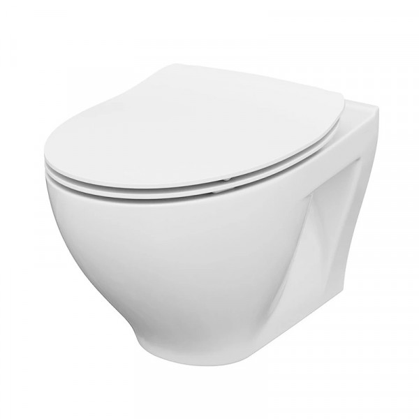 Set vas WC suspendat, Cersanit, Moduo, cu capac WC soft close și easy off, alb_2