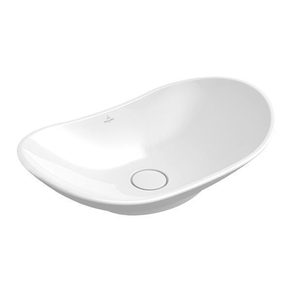 Lavoar pe blat Villeroy & Boch, My Nature, oval, 61 cm, alb alpin_14