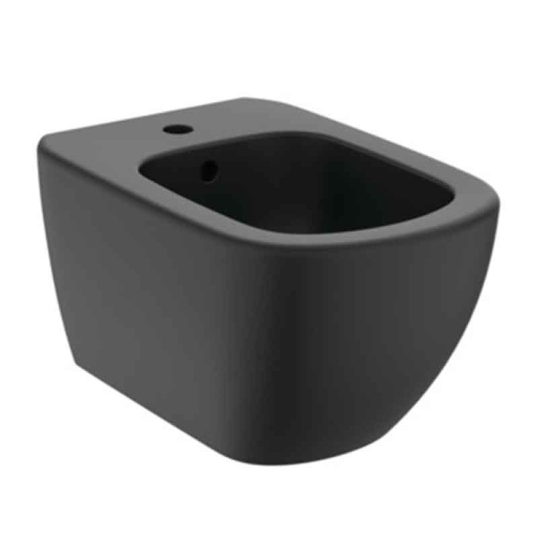 Bideu suspendat Ideal Standard, Tesi, cu fixare ascunsă, negru mat_2