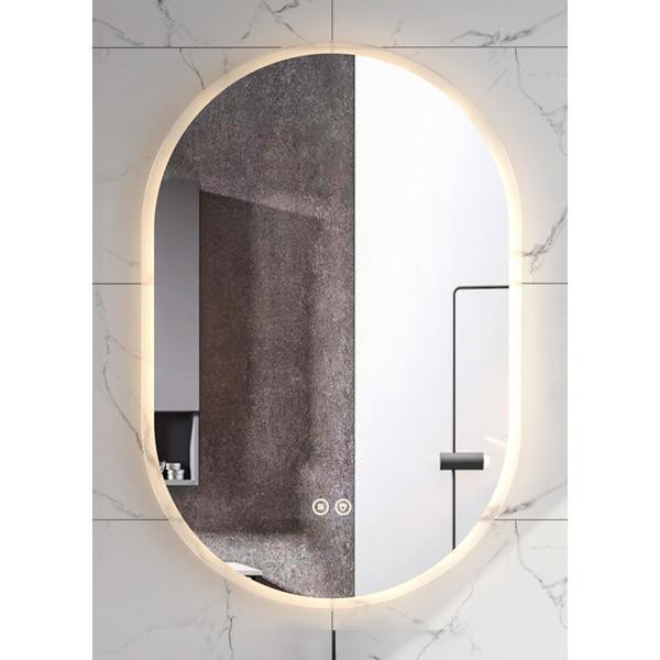 Oglinda Fluminia, Dali, ovala, 60 x 90 cm, cu iluminare LED și dezaburire_10