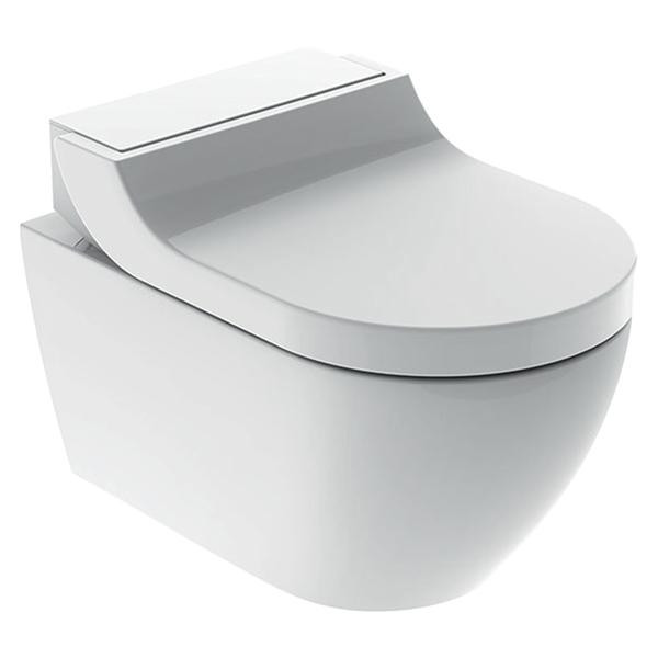 Set vas WC suspendat Geberit, AquaClean Tuma Classic, cu capac cu functie de bideu, rimless, alb alpin_20