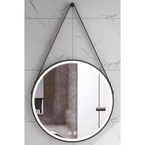 Oglinda Fluminia, Mona New, rotunda, 60 cm, iluminare LED și dezaburire_3