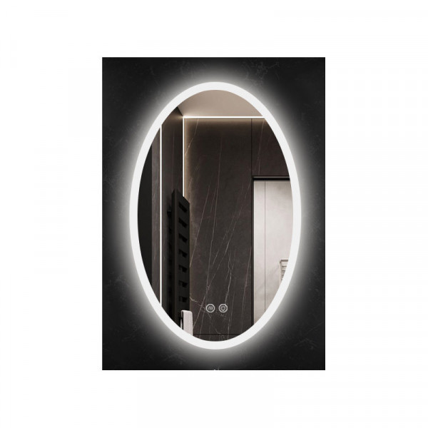Oglinda Fluminia, Picasso-EX-60, ovala, cu iluminare LED_16
