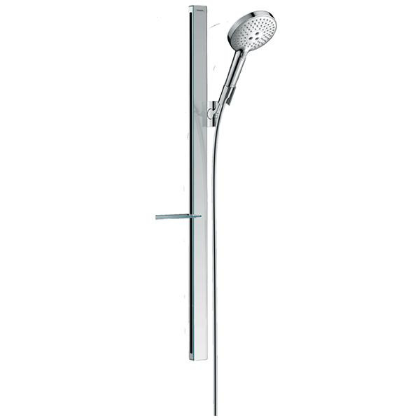 Set de dus Hansgrohe, Raindance Select S 120, 3 jeturi, cu bara dreptunghiulara Unica E 90 cm, crom_12