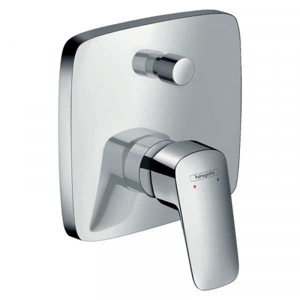 Baterie cada - dus, Hansgrohe, Logis, incastrata, crom_1