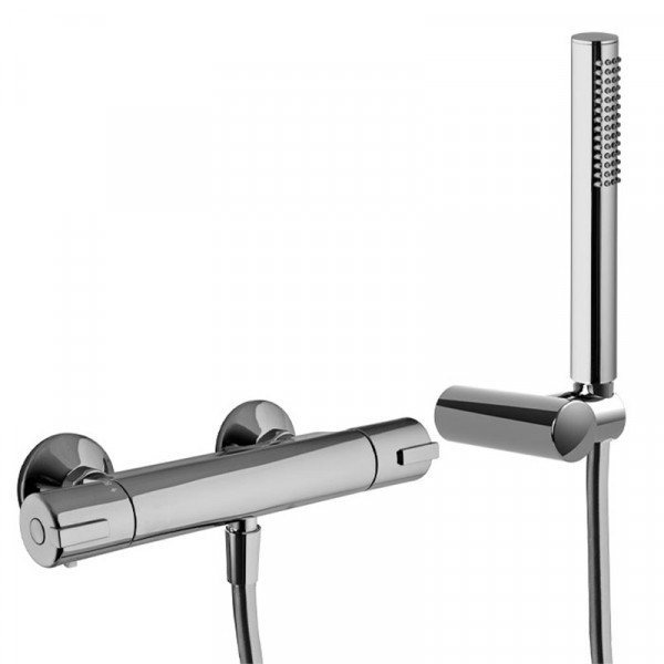 Baterie duș, FIMA Carlo Frattini, termostatată, cu set de duș, crom, F4095CR_8