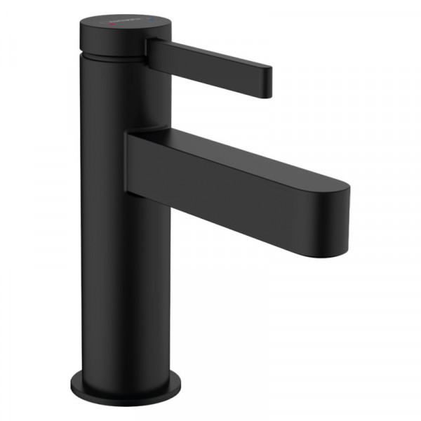 Baterie lavoar, Hansgrohe, Finoris 100, negru mat_13