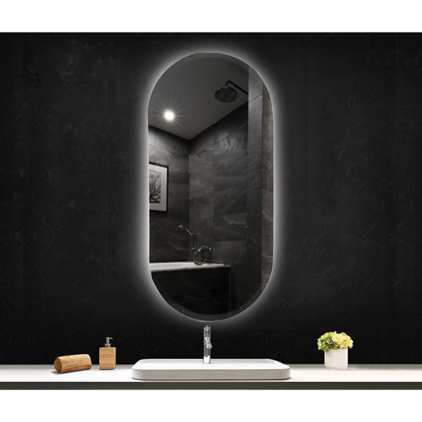 Oglindă Fluminia, Dali Ambient, 50x95 cm, cu iluminare LED și dezaburire_13
