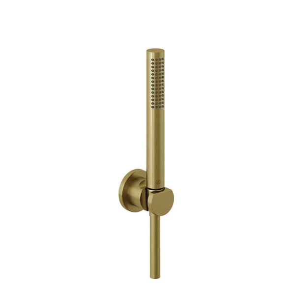 Set dus Kludi, Nova Fonte, cu pară de duș, suport și furtun 125 cm, auriu periat_6