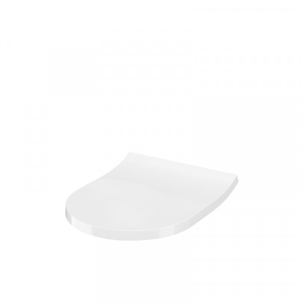 Capac WC, Cersanit, Inverto, cu tratament, slim, alb_22