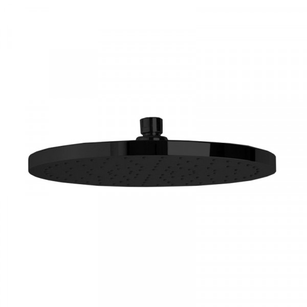 Pălărie de duș, FIMA Carlo Frattini, Wellness, diametru 25 cm, negru mat, F2794/2NS_1