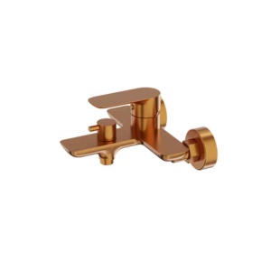Baterie cadă-duș, LaVita Scala, montaj pe perete, brushed copper_10