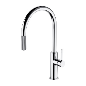 Baterie de bucatarie Omnires SWITCH, cu gura de scurgere extensibilă și sistem de filtrare a apei, crom lucios_21