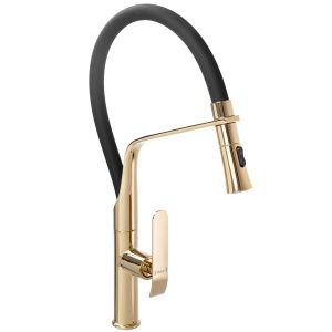 Baterie De Bucătărie Rea Castor Auriu Gold 2 Moduri De Curgere_20
