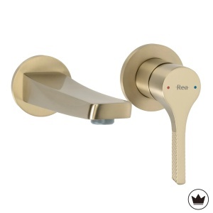 Baterie De Lavoar Încastrată Rea Maxim Brush Gold + Box_3