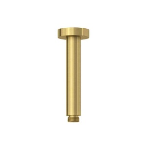 Braț de duș Kludi A-QA, cu montaj vertical, 15 cm, brushed gold_12