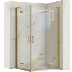 Cabina Dus Rea Hugo 90x100 Gold Brush_5