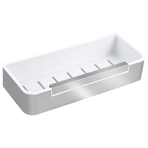 Etajera, Ferro, Emotion, cu racleta, alb - crom_7