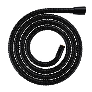 Furtun de dus, Omnires, 180 cm, negru semi-mat_9