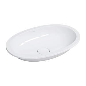 Lavoar sub blat, Omnires SHELL M+, 54 x 34 cm, alb lucios_2