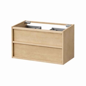 Mobilier suspendat Kolpasan, Storia 90, 2 sertare soft close, acacia_20
